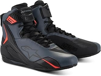 Alpinestars Faster-4 Motorcycle Shoes, Lightweight & Breathable, Seamless Knitted Construction & Advanced Protection