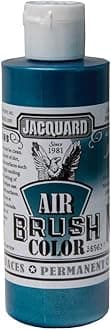 Jacquard Airbrush Colors, Iridescent Teal