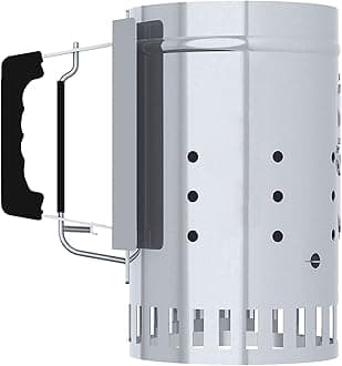 Char-Griller 19586 Charcoal Chimney Starter, Galvanized