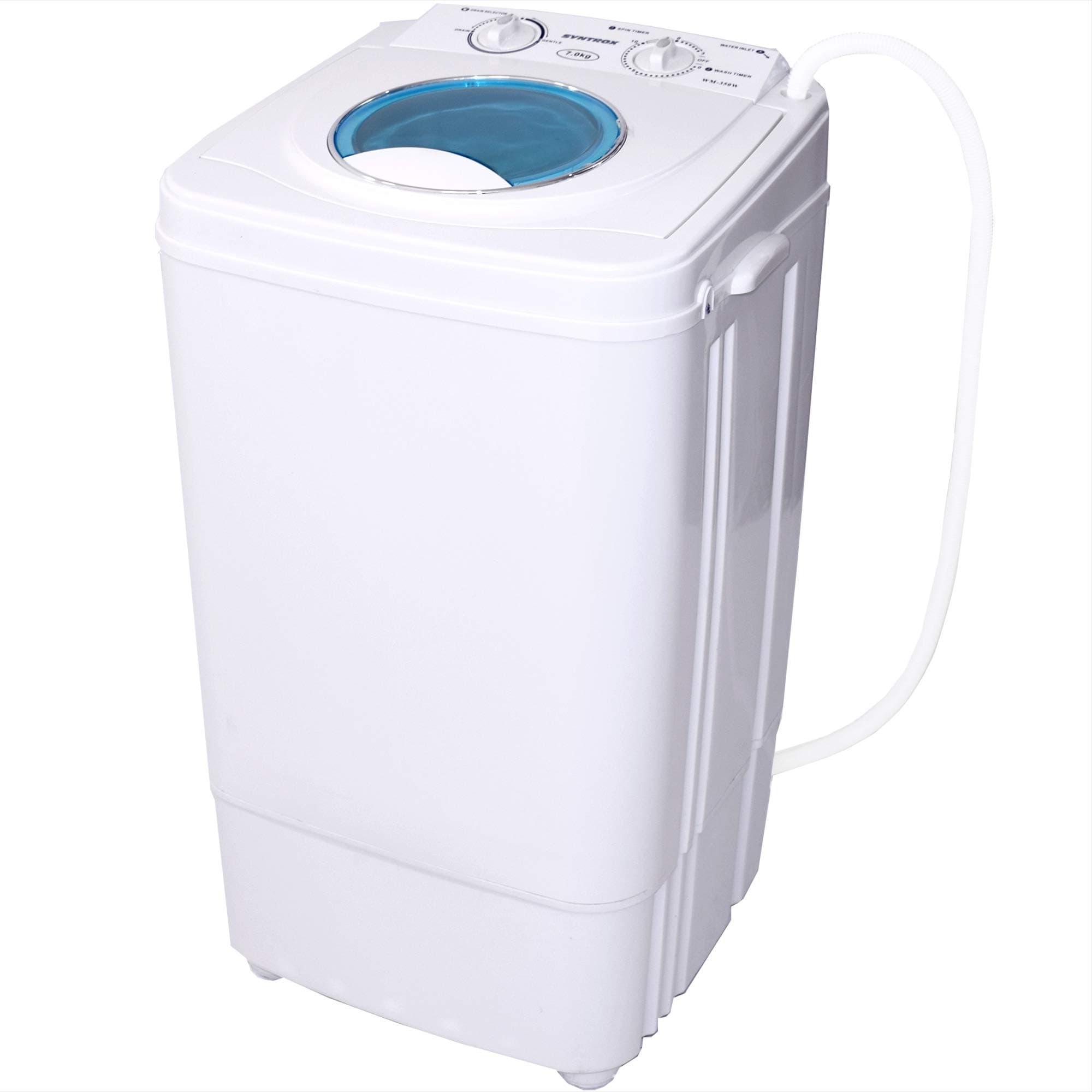 Syntrox Germany Chef Cleaner Washing Machine with Spin Function and Timer 7 kg [Energy Class A]