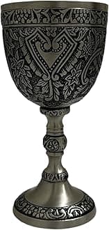 Elegant Brass Goblet Handmade Antique Brass Goblet Ornate Brass Goblet Chalice (Pack Of 1)