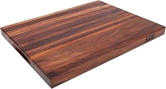 Boos Block Walnut Chopping Board - Thick Wooden Chopping Board - Butchers Block Cutting Board - Safe for Food Preparation - 20 x 15 x 1.5 Inches