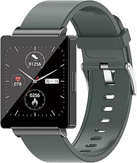 Non-Invasive Blood Glucose Test Smart Watch,NFC Access,Fitness Tracker Blood Pressure Sleep Monitor Blood Oxygen Health Tracker Watch Heart Rate Calorie Counter for Men Women (Green)