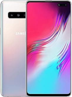 Samsung Galaxy S10 (5G) 256GB / 8GB RAM SM-G977B Single-SIM (GSM Only, No CDMA) Factory Unlocked Android Smartphone - International Version (Crown Silver)