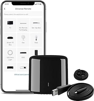 RM4C Mini Universal IR Blaster WiFi Infrared Remote Control Compatible with Alexa Google Home for A/C