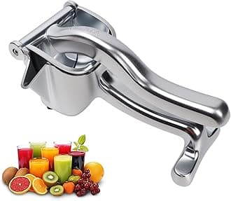 OldPAPAHeavy Duty Single Press Lemon Squeezer, Hand Squeezer,Premium Quality Metal Aluminum alloy Lemon Squeezer, Manual Citrus Press Juicer, Lemon Lime juice, orange juice, apple juice