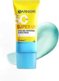 Super UV Cooling Watergel Sunscreen SPF 50 PA++++ | Instant Cooling & 8-hr freshness |Lightweight gel |No white cast |Suitable for oily dry sensitive & combination skin | For men & women,30ml