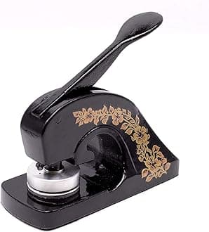 Company Seal or Address Paper Embossing Press Machine for use with Limited Companies or letterheads