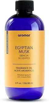 AROMAR Premium Fragrance Oil - Essential Oil for Diffusers & Home Aromatherapy - Egyptian Musk - 8oz