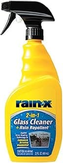 Rain-X 5071268-6PK 2-in-1 Glass Cleaner with Rain Repellent - 23 oz. (Pack of 6)