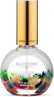 Blossom Cuticle Oil for Nails, Hydrating, Moisturizing, Scented Nail Oil Cuticle Care, Infused with Real Flowers, Made in USA, 0.92 fl. oz, Honeysuckle