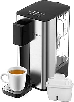 Water Station, Hot & Ambient Filtered Water Dispenser, 2.2L Capacity, 3 Temperature Presets, 3 Volume presets, Boiling water on demand, Touch screen