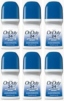 Avon On Duty 24 Hour Sport Roll On Antiperspirant Deodorant 2.6 fl.oz - Multi-Pack