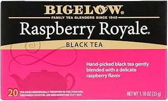 Bigelow Raspberry Royale Tea Bags - 20 ct (Pack of 2)