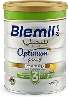 Blemil Plus 3 Optimum Protech Follow-On Formula Cow's Milk Powder For Toddlers From 1 To 3 Years 800 G, White