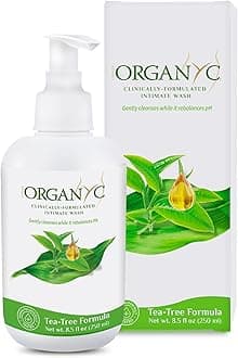 Feminine Intimate Wash for Sensitive Skin, 250 ml, pH-Balanced Cleanser with Organic Tea Tree & Botanical Extracts