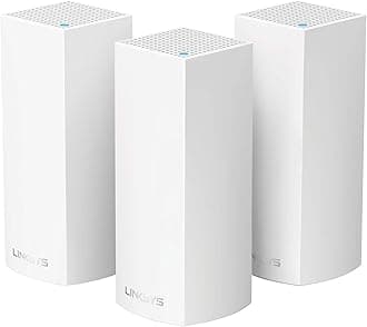 Whw0303 Velop Whole Home Mesh Wi-Fi System Router, White, Pack Of 3, 3-Pack