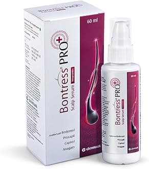 Bontress PRO+ Scalp Serum | Powered by Pro Active Peptides – 5% Capixyl, 3% Redensyl, 3% Anagain, 3% Procapil | Dermat recommended Hair Growth Serum | 94% Users Reported Hair Growth in 28 Days