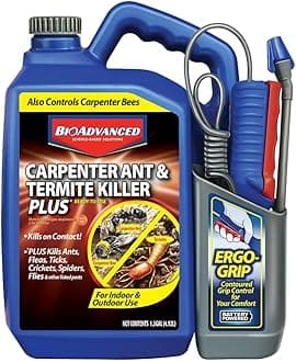 BioAdvanced Carpenter Ant & Termite Killer Plus, Ready-to-Use, 1.3 Gal