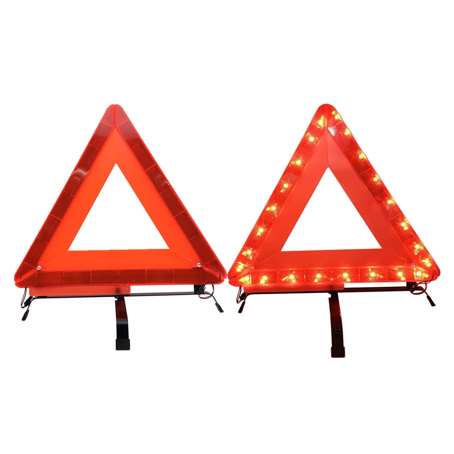ALLUCK High Brightness LED Light Triple Warning Triangle