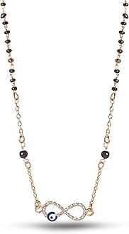 Tara N Tripti Designs - TNTAD Mangalsutra for Women, Infinity Evil Eye Necklace