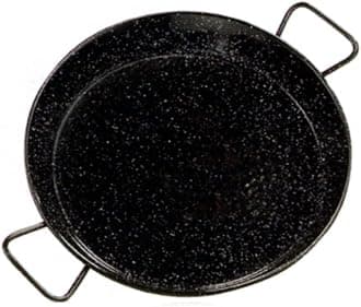 Garcima 11-Inch Enameled Steel Paella Pan, 28cm