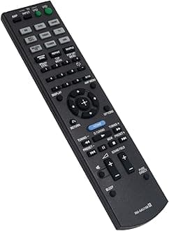 AIDITIYMI RM-AAU168 RMAAU168 Replace Remote Control fit for Sony 5.2 7.2 Channel 4K Multi Channel AV Receiver STR-DH740 STR-DH540 STRDH740 STRDH540