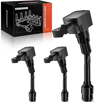 A-Premium Engine Ignition Coil Pack Compatible with Ford EcoSport 2018-2021, Fiesta 2014-2017, Focus 2015-2018, 1.0L 1.5L, 3-PC Set