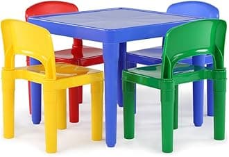 Plastic Table and Chairs