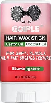 Goiple Wax Stick for Black Hair, Pomade Silk , Long-Lasting Styling Wigs, for Fly Away & Edge Frizz Hair (0.56oz)