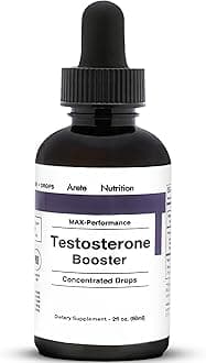 Testosterone Booster - Supplement Men and Women with Tribulus Terrestris and Tongkat Ali for Enhancing, Muscle Recovery & Energy - 2oz Liquid Bottle