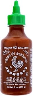 Huy Fong Sriracha Hot Chili Sauce, 9 Ounce, Pack of 1, 255g