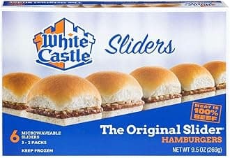 Hamburger The Original Slider, 9.5 Ounce - 12 per case.