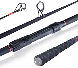 – Carp Fishing Rod Carbon Fiber Spinning Fishing Rod,with Super Smooth Guide Ring,(3M/3.6M) 6/7 Section Portable Travel Fishing Pole for Saltwater or Freshwater Carp Rod