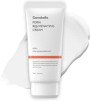 Genabelle PDRN Rejuvenating Cream - Lightweight Moisturizer with Original PDRN, CICA, Hyaluronic Acid - Nourishing, Hydrating, and Soothing Formula - 2.36 fl.oz