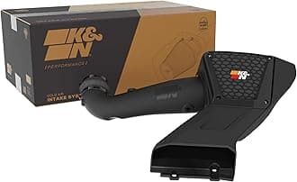 K&N Cold Air Intake System: High-Flow Air Filter, Increase Performance & Towing: Compatible with 2023-2024 Ford: F150 Raptor, F150 Raptor R, 63-2624