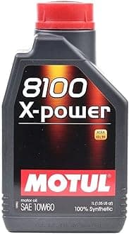 Motul 8100 X-power (8100 Expower) 100% Synthetic Engine Oil 10W60 1L [Genuine Product]