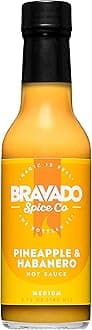 Pineapple and Habanero Hot Sauce 5fl oz by Bravado Spice Co