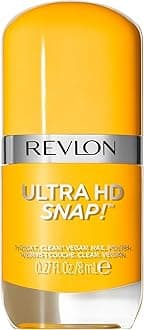 Revlon Ultra HD Snap Nail Polish, Long Lasting Vegan Formula, Quick Drying & One-Coat Full Coverage Colour (8ml) Marigold Maven (010) Unisex