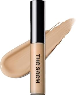THESAEM the SAEM Cover Perfection Tip Concealer SPF28 PA++ 6.5g # Contour Beige -Countouring Conealer, Hairline & Sides of Nose Cheek Bones