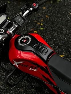 Saiga Parts Tank Tie for Hero Xpulse 200/200T (Matte Black)