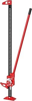 – WilTec Jack Lift Up to 3000 kg Length 150 cm Adjustable Lifting 12-135 cm for Cars 4x4 Off-Road Ratchet Jack Car Lift Multipurpose Jack Lever Jack Agricultural Jack