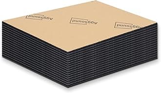 Sound Deadening Mat 157mil(4 mm) 55.41sqft - Closed Cell Foam Car Sound Deadening Material - Self-Adhesive Hood Insulation Heat Shield Auto Sound Dampening