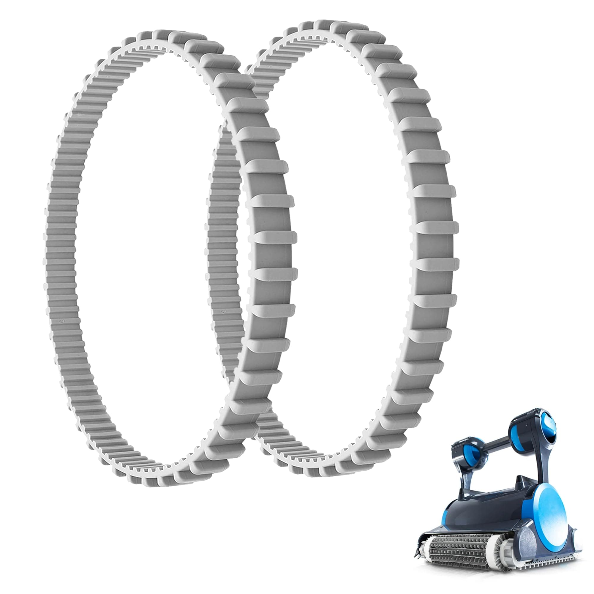 (2-Pack) Calvana Gray Pool Cleaner Timing Tracks, Compatible with Pool Cleaner Models from 2006 to Present, Part Number 3295-133, Manufacturer Code 9985006-R2