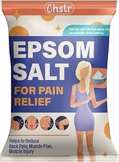 PUNAMULCH Epsom Bath Salt ? Pure Magnesium Sulfate Crystals for Soak, Spa & Foot Care (5kg Pouch)
