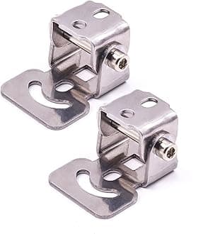 Biqing 2PCS Motorcycle Spotlight Brackets,Universal Adjustable Angle Motorcycle Modified LED Spotlights Bracket Stainless Steel Motorcycle Fog Light Mount Holder for Tube Clamp Motorcycle Lights