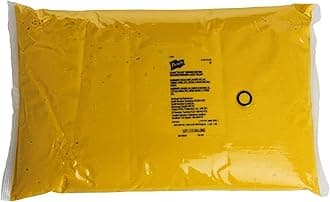 Classic Yellow Mustard Dispensing Pouch with Fitment, 1.5 gal - One 1.5 Gallon Pouch of Classic Yellow Mustard for Pump Dispensers