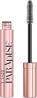 Makeup Voluminous Lash Paradise Mascara, Voluptuous Volume, Intense Length, Feathery Soft Full Lashes, No Flaking, No Smudging, No Clumping, Blackest Black, 0.25 Fl Oz (Pack of 1)