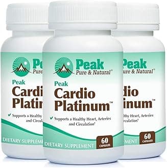 Peak Pure & Natural Peak Cardio Platinum 180 Capsules