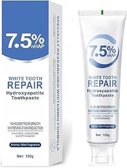 Hydroxyapatite Toothpaste for Enamel Protection and Tooth Strengthening,Hidroxiapatita Toothpaste,Gentle Mint,Fresh Breath,Daily Use for Oral Health,4.23oz (1 PCS)